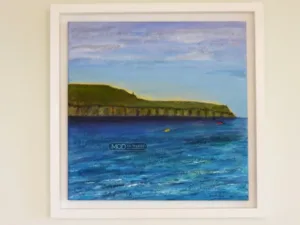 MOD ART Where Wild & Majestic Collide - Irish Landscape Painting OP089