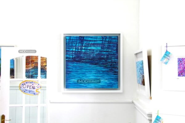 MOD ART - Sapphire - Original Irish Landscape Painting OP102 - Image 3