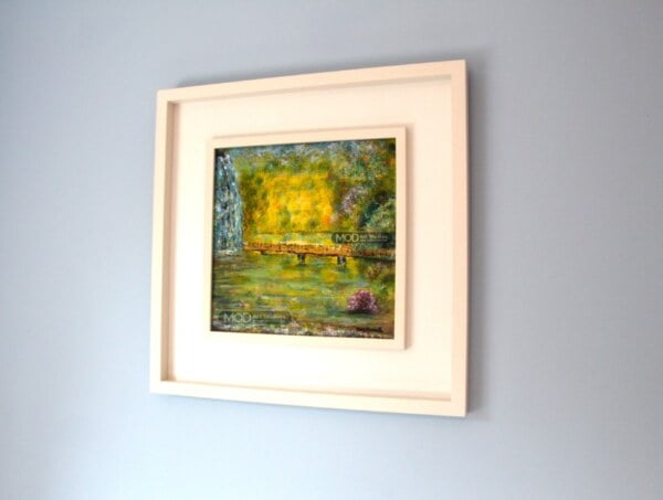 MOD ART - Lakeside- Original Irish Landscape Painting OP154 - Image 4