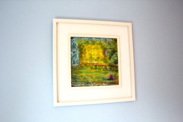 MOD ART - Lakeside- Original Irish Landscape Painting OP154 - Image 3