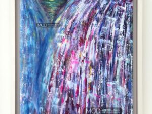 MOD ART 'Neptune Falls'- Original Irish Landscape Painting OP135
