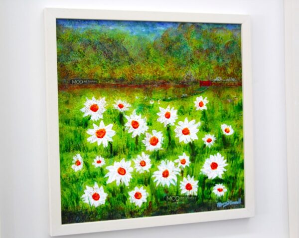 MOD ART 'Carefree' Original Irish Painting OP155 - Image 2