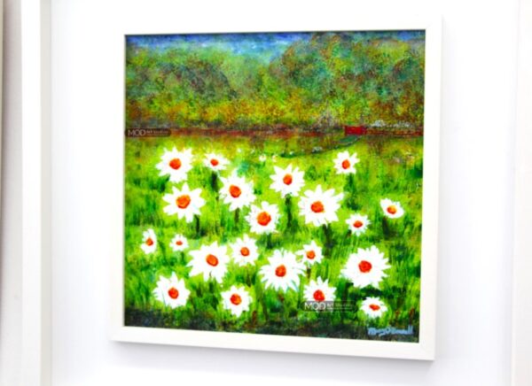 MOD ART 'Carefree' Original Irish Painting OP155 - Image 4