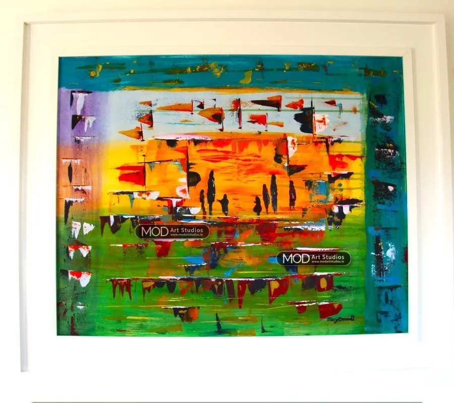 Contemporary Irish Art, Large Original Landscape Painting