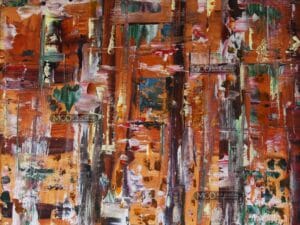 MOD ART - Carmella - Original Irish Painting OP101