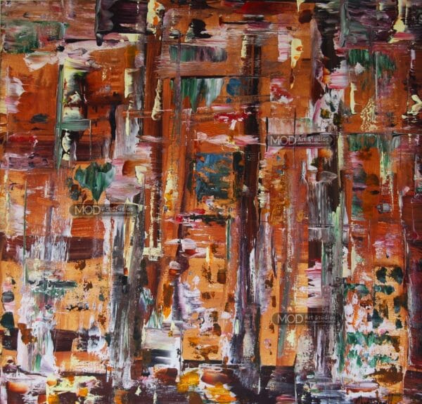 MOD ART - Carmella - Original Irish Painting OP101