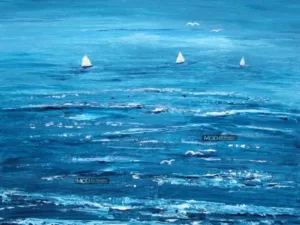 Original Irish Painting by Mary O'Donnell