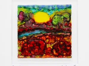 MOD ART - Original Irish Ink Painting, Rise and Shine OIP172