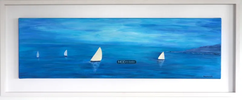 Westerlies -Original Irish Landscape Painting by Contemporary Artist Mary O’Donnell