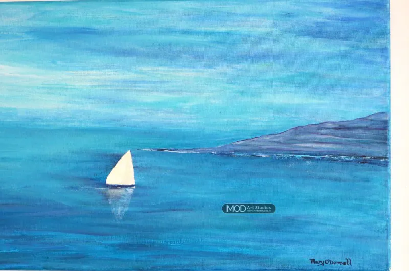 Original Irish Landscape Painting by Contemporary Artist Mary O’Donnell