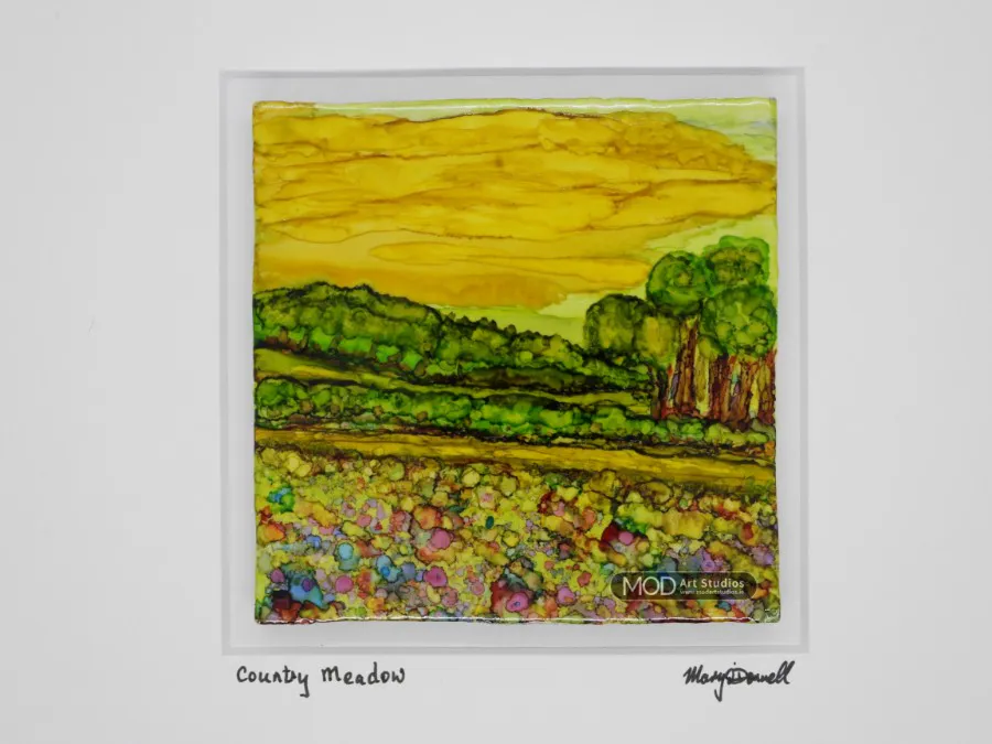 Country Meadows, Original, Unique Painting,