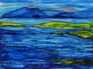 Irish Landscape Art by Contemporary Artist Mary O'Donnell